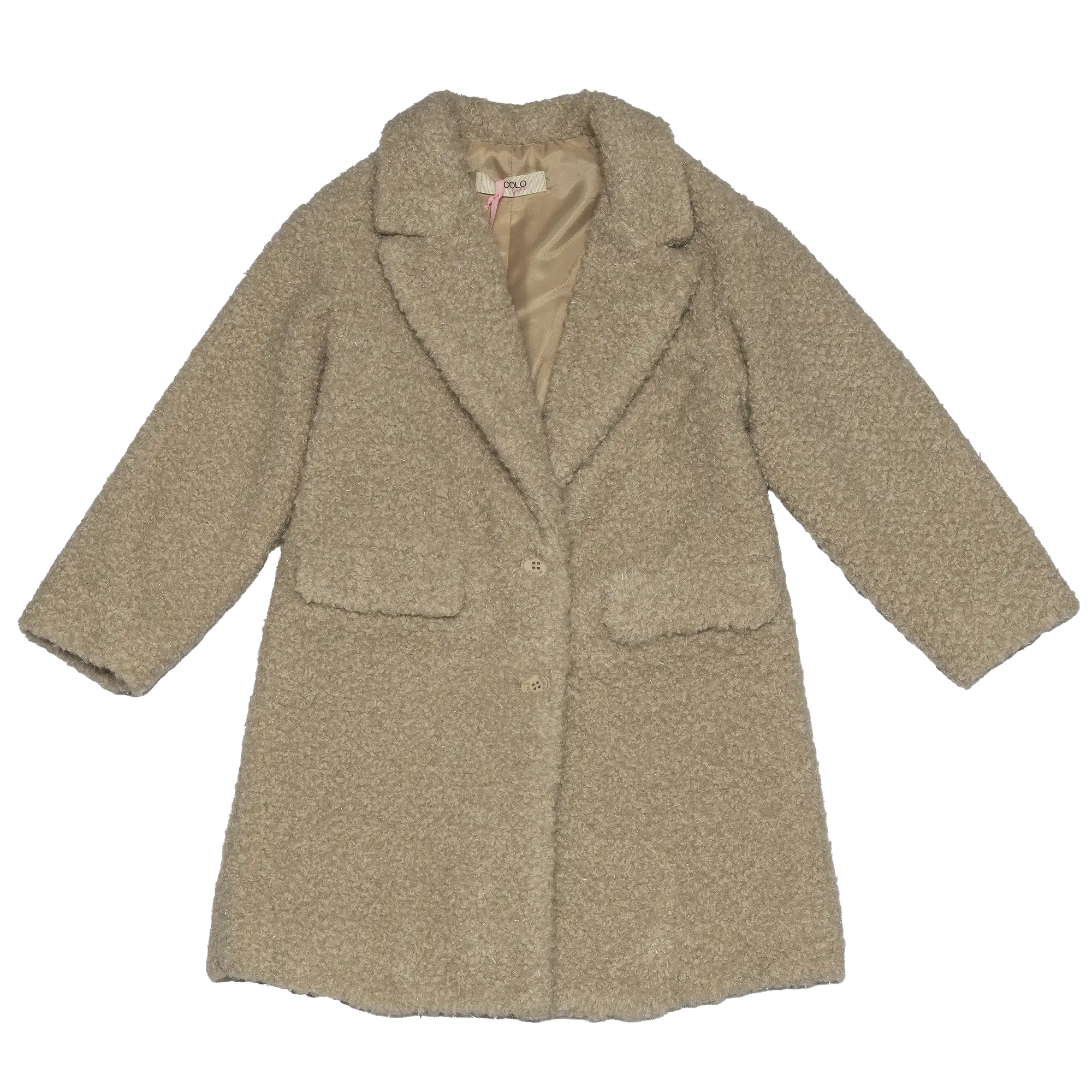 cappotto effetto pelliccia