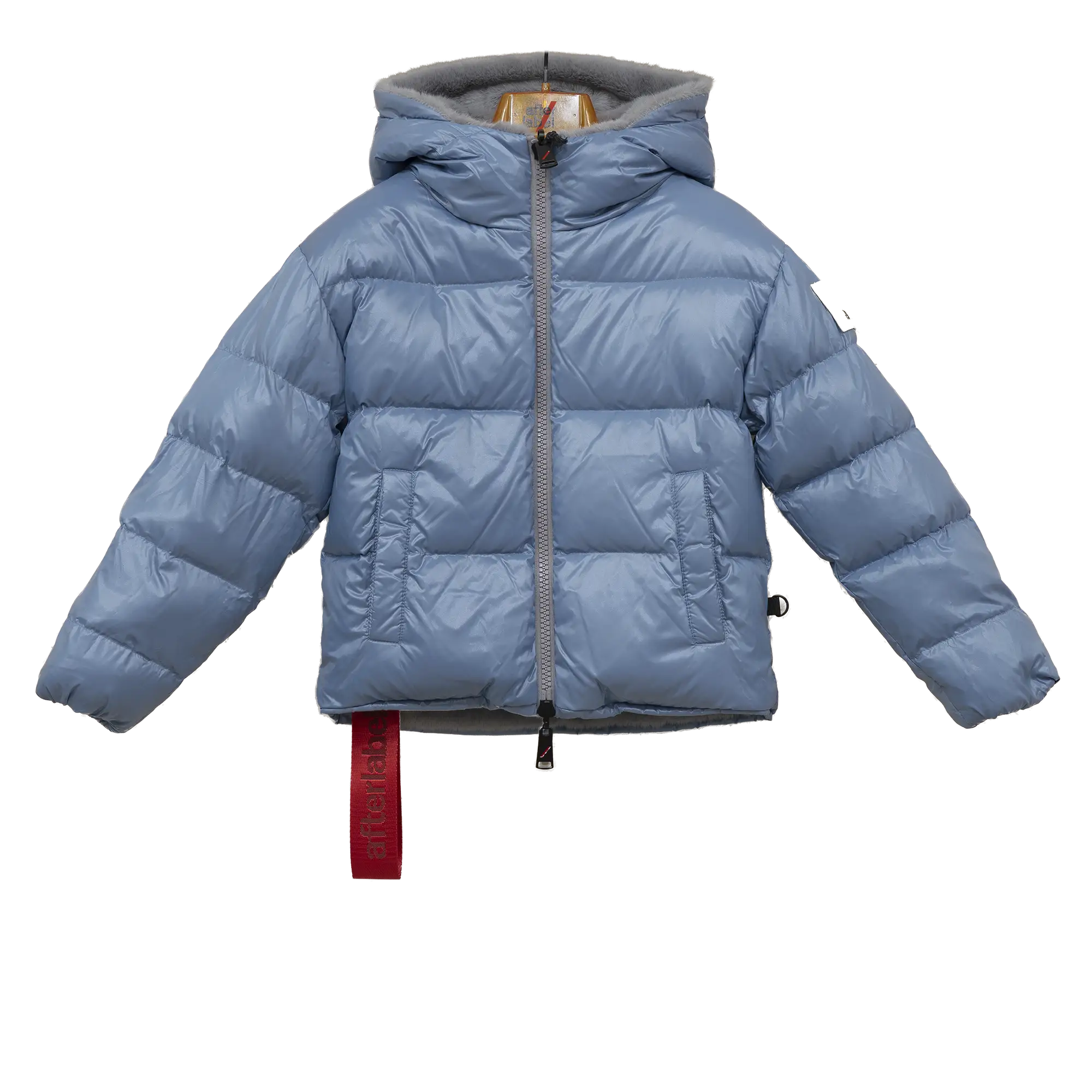 piumino/pelliccia reversibile