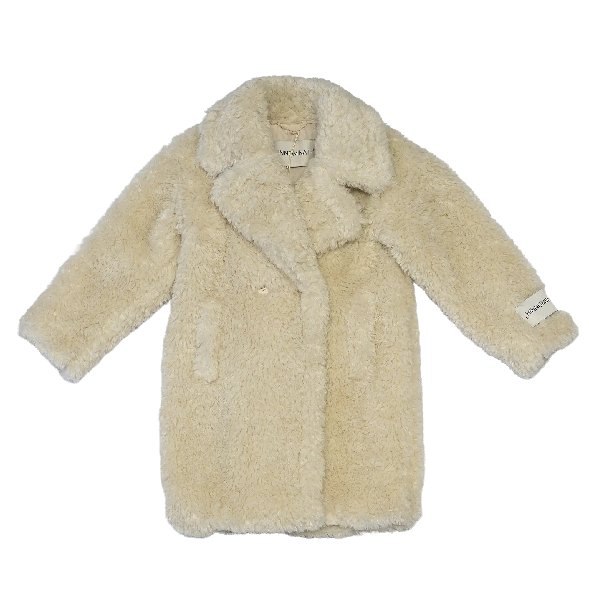 pelliccia bianco burro