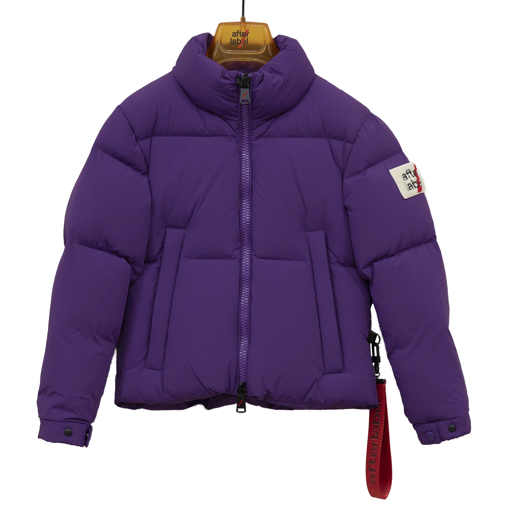 piumino colore prugna